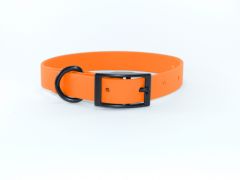 Collier en Biothane orange pour chien Ekys