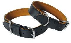 Collier cuir BLACK & TAN pour chien MARTIN SELLIER