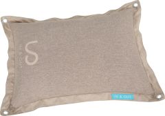 Coussin déhoussable in&out taupe pour chien ZOLUX