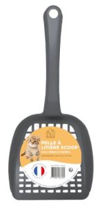 Pelle à Litiere SCOOP Grise pour chat PET DESIGN