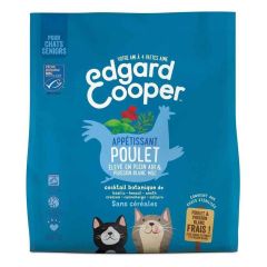 EDGARD & COOPER Croquettes chat seniors sans céréales poulet et poisson 1.75 Kg