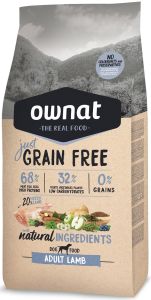 OWNAT Croquettes chien Just Grain Free Agneau