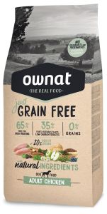 OWNAT Croquettes chien Just Grain Free Poulet