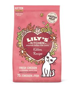 LILY'S KITCHEN Croquettes chaton Poulet Sans Céréales 