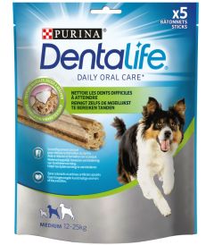 PURINA DENTALIFE Medium friandises pour chiens de race moyenne Chien de 12 à 25 kg