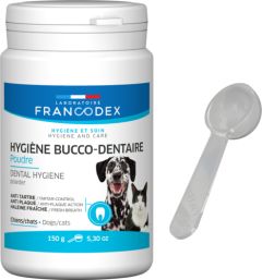Dentifrice en poudre pour chien et chat FRANCODEX 70 g