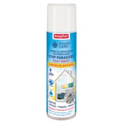 DIMETHICARE spray et diffuseur automatique stop parasites pour l'habitat BEAPHAR 250 ml