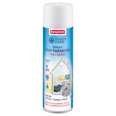 DIMETHICARE spray stop parasites pour l'habitat BEAPHAR 400 ml