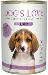 DOG'S LOVE Pâtée pour chien JUNIOR à l'Agneau