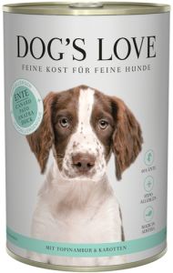 DOG'S LOVE Pâtée spécial Hypoallergénique Canard pour chien 400 g