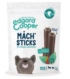 EDGARD & COOPER MACH'STICKS sticks dentaires fraise et menthe pour petit chien