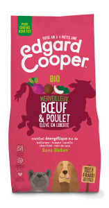 EDGARD COOPER Croquettes chien sans gluten boeuf et poulet bio