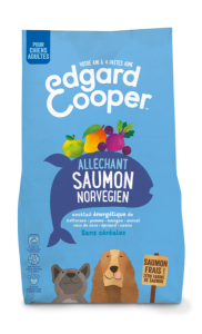 EDGARD COOPER Croquettes pour chien sans céréales au saumon norvégien