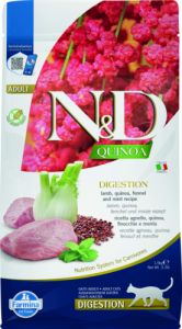 Farmina N&D Croquettes quinoa digestion agneau et fenouil pour chat 1,5 kg