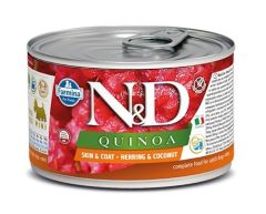 Farmina N&D Pâtée sans céréales quinoa hareng et noix de coco pour chien