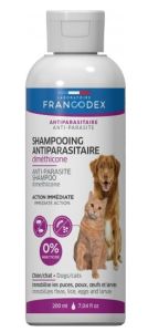 FRANCODEX Shampooing Antiparasitaire Diméthicone pour chien et chat