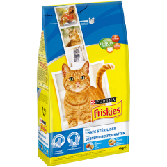 FRISKIES Croquettes chat stérilisé  4 kg