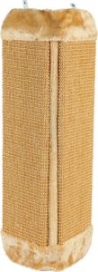 Grand griffoir pour coins en sisal et peluche avec catnip pour chat TRIXIE