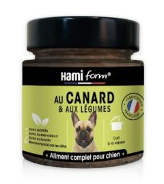HAMI FORM Cuisinés au canard et aux légumes pour chien