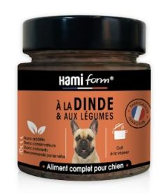 HAMI FORM Cuisinés à la dinde et aux légumes pour chien