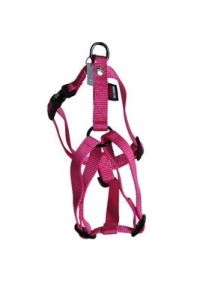 Harnais nylon réglable rose pour chien MARTIN SELLIER