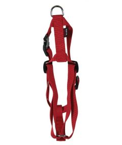 Harnais nylon réglable rouge pour chien MARTIN SELLIER