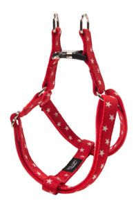 Harnais Star parachute rouge pour chien WOUAPY