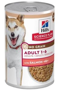 Hill's Science Plan Pâtée pour chien Adult No Grain Saumon 