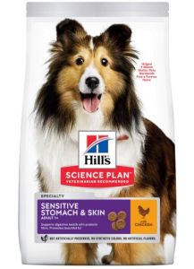 Hill's Science Plan Croquettes pour chien Adult Sensitive Stomach & Skin Medium Poulet 