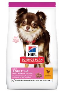 HILL’S SCIENCE PLAN Croquettes chien Light au Poulet 