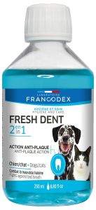 Solution d’hygiène bucco-dentaire buvable pour chien et chat FRANCODEX