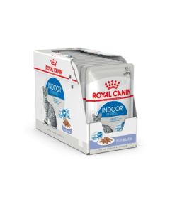 ROYAL CANIN Indoor Sterilised Gelée pour chat d'intérieur  12x85 g