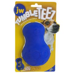 Jouet bleu JW tumble teez treat large pour chien PETMATE