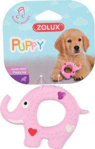 Jouet latex Puppy éléphant pour chiot ZOLUX
