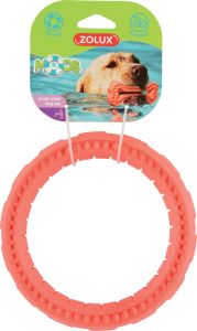 Jouet TPR anneau moos 23cm pour chien ZOLUX