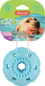 Jouet TPR balle moos 9,5cm bleu pour chien ZOLUX