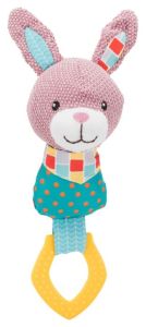 Doudou Junior lièvre anneau en tissu pour chiot TRIXIE