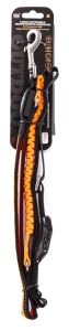 Laisse extensible multi-position orange lumineuse pour chien MARTIN SELLIER