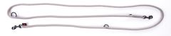 Laisse multi-position gris nylon ronde pour chien MARTIN SELLIER 0,9 cm - 200 cm