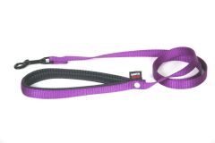 Laisse nylon confort mauve pour chien MARTIN SELLIER