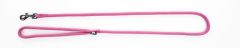 Laisse nylon ronde rose pour chien MARTIN SELLIER 9 mm - 120 cm