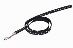 Laisse Star noir pour chien WOUAPY