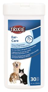 30 lingettes de soin pour les oreilles des chiens et chats TRIXIE