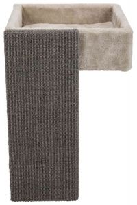 Lit pour étagères avec griffoir pour chat TRIXIE 33 × 48 × 37 cm