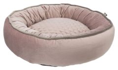 Lit Livia rond vieux rose pour chien et chat TRIXIE