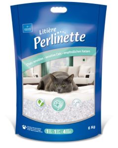 Litière de silice pour chat sensible PERLINETTE