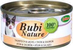 Bubi nature Thon et Saumon pâtée pour chat BUBIMEX