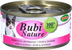 Bubi nature Thon et Daurade pâtée pour chat BUBIMEX
