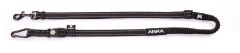 Longe cani-cross noir pour chien MARTIN SELLIER 20 mm / 1m30-2m20
