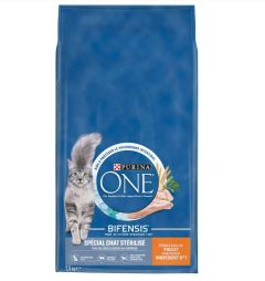 PURINA ONE Croquettes pour chat adulte Stérilisé au Poulet